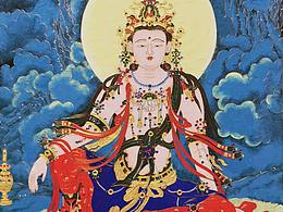 掐絲琺瑯 水月觀音