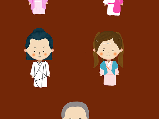 倚天屠龙记人物图