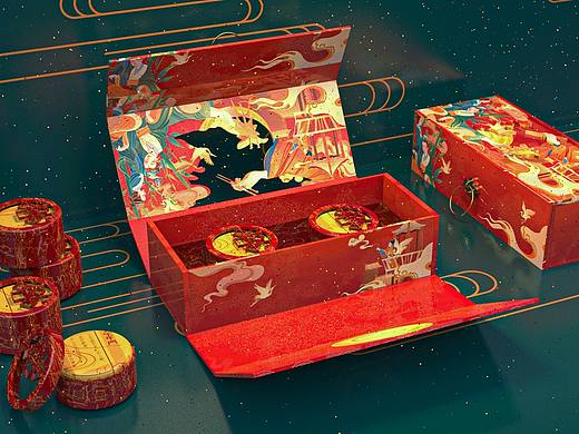 梓潼贡饼包装设计——文昌杯参赛作品