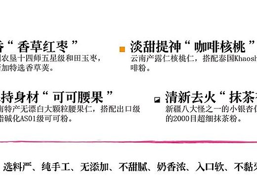 设计个牛轧糖宣传页,大家给点意见