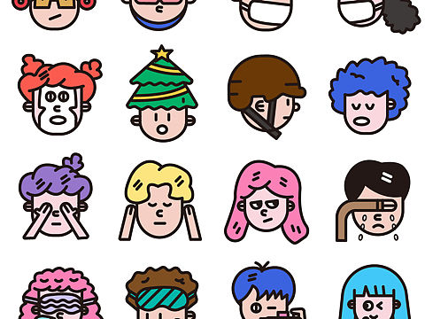 各种各样的头像