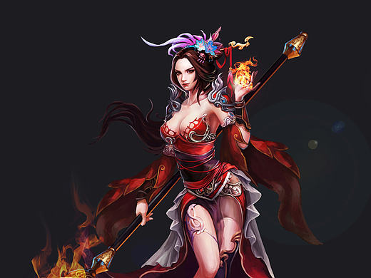 魔法女（个人主页-ZMTg4MzU2OTI=） - 创作习作 - 站酷设计师Magic狩猎者原创素材 - 站酷ZCOOL