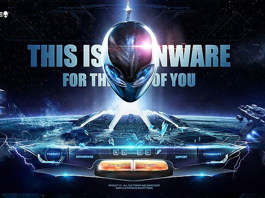 Alienwara系列[导航PSD][导航制作视频]