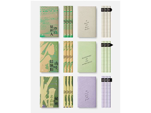 两套非公开出版的公版书设计