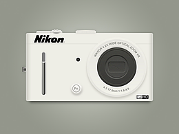 ps-尼康写实相机icon练习