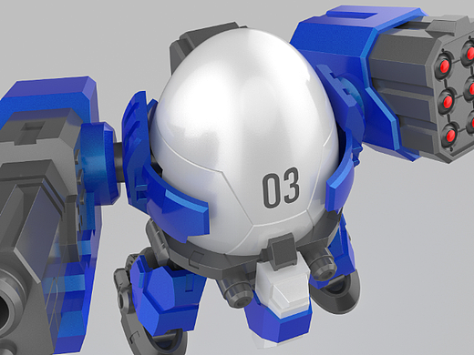 练习018:合金蛋头  火力特化型