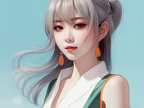 我和AI有画说#Ai绘画#插画#头像#手机壁纸midjourney