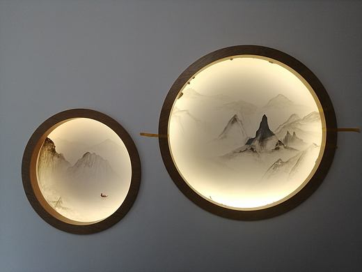 水墨山水画