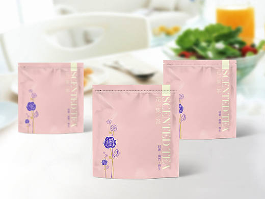 玫瑰树莓花茶（个人主页-ZMTc2MzY4MTY=） - 包装 - 站酷设计师舍予的心原创素材 - 站酷ZCOOL