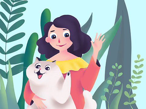 喵喵女（个人主页-ZMzU3ODg1MjQ=） - 创作习作 - 站酷设计师GGGGudad原创素材 - 站酷ZCOOL