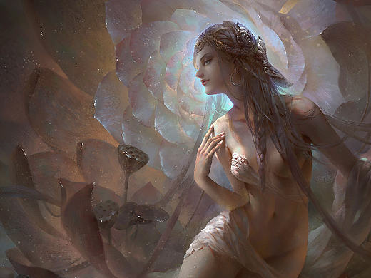 CG插画十二星座之《处女座》