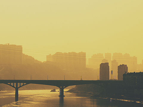 夕照沱江（个人主页-ZMjUwNzY2NjA=） - 风光摄影 - 站酷设计师lzpanhaoran原创素材 - 站酷ZCOOL