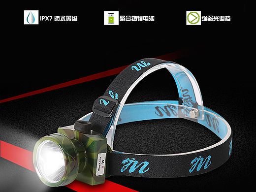 工业、渔业、户外运动头灯