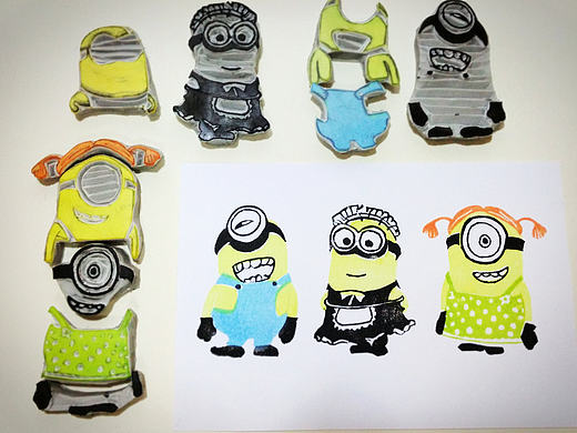 套色橡皮章（个人主页-ZMTc1Nzk5MzY=） - 其他手工艺 - 站酷设计师举着一桶泡面原创素材 - 站酷ZCOOL