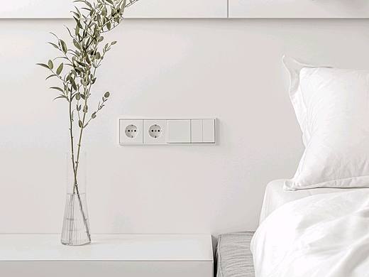 White  and Wood grain 