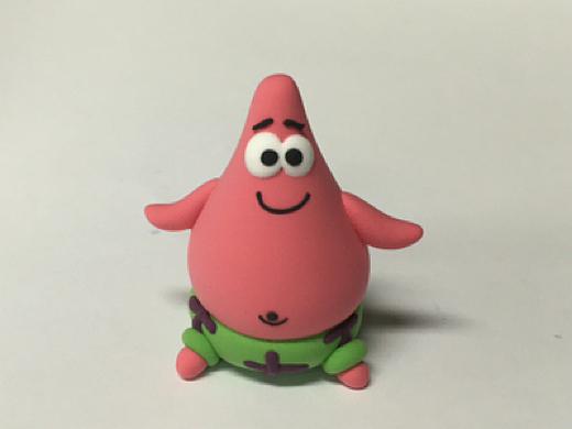 叉烧凡仔超轻粘土教程之派大星