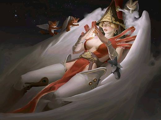 羽巫（個(gè)人主頁(yè)-ZNTQzODkzMjg=） - 商業(yè)插畫 - 站酷設(shè)計(jì)師無鰥原創(chuàng)素材 - 站酷ZCOOL