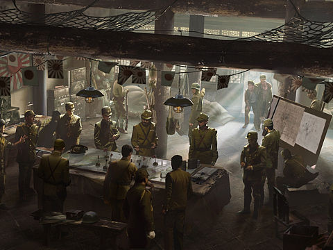 临时指挥部（个人主页-ZNTA2MTUwMDQ=） - 概念设定 - 站酷设计师Biubiubiublu原创素材 - 站酷ZCOOL