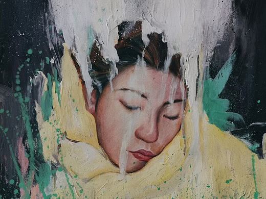 丙烯加彩鉛（個(gè)人主頁-ZMzc5NzgzODQ=） - 繪畫 - 站酷設(shè)計(jì)師文治豪原創(chuàng)素材 - 站酷ZCOOL