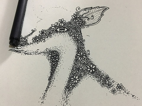 手绘插画