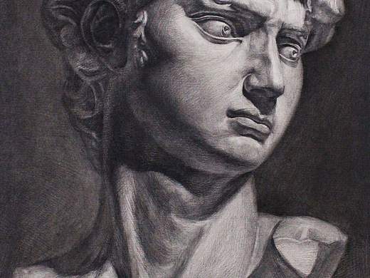 素描石膏【大卫】