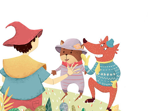 插畫（個(gè)人主頁-ZMzQ0NjcwODA=） - 兒童插畫 - 站酷設(shè)計(jì)師小野一刀原創(chuàng)素材 - 站酷ZCOOL