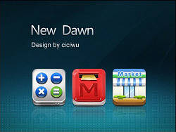 New Dawn（個(gè)人主頁-ZMTA1ODY2MA==） - 主題/皮膚 - 站酷設(shè)計(jì)師ciciwu原創(chuàng)素材 - 站酷ZCOOL