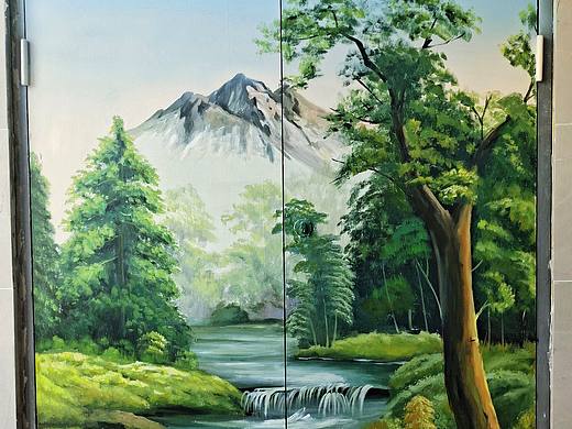 2021新款墙绘壁画涂鸦，苏州墙体彩绘公司