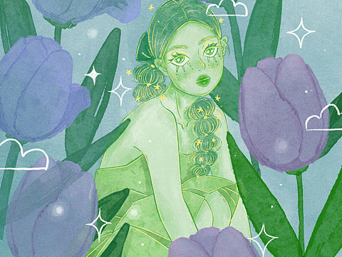 画画打卡|🔵🟣