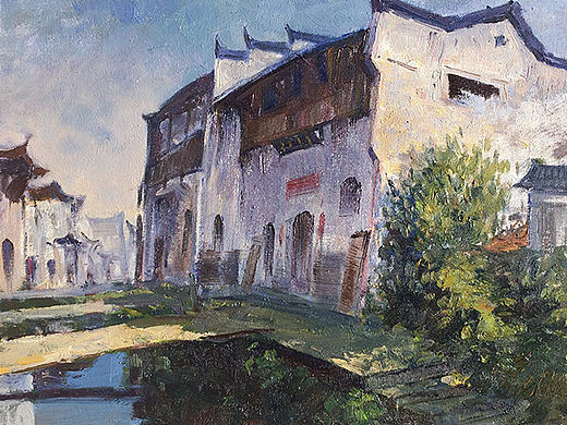 油画风景