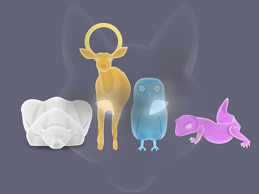 會(huì)發(fā)光的動(dòng)物是精靈（個(gè)人主頁-ZMTM1NTIxMzI=） - 主題/皮膚 - 站酷設(shè)計(jì)師alpacafamily原創(chuàng)素材 - 站酷ZCOOL