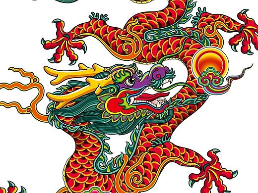 传统文化项目插画设计 