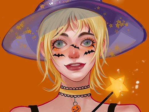 万圣节女巫