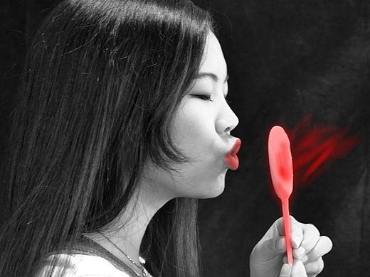 创意黑白亮点摄影