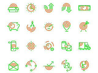 Line Icon 练习20枚
