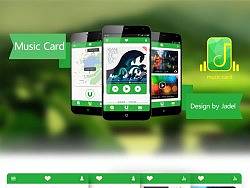 music card（个人主页-ZMjc3NjY3Mg==） - 主题/皮肤 - 站酷设计师甲德DS原创素材 - 站酷ZCOOL