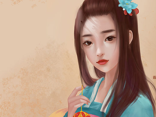 蓝