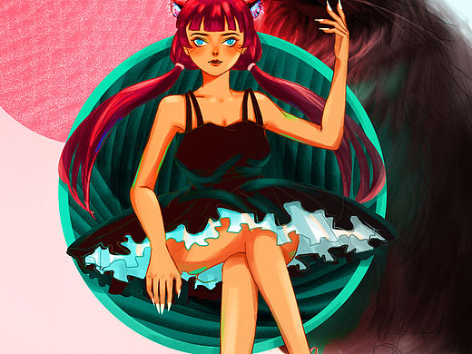 宠物 猫系列之黑猫（个人主页-ZNDY0ODk3NjQ=） - 商业插画 - 站酷设计师Sally熙原创素材 - 站酷ZCOOL