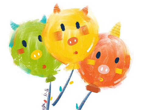 胖豬氣球（個人主頁-ZNDA3MTI1MjQ=） - 創(chuàng)作習作 - 站酷設計師卡西莫多1997原創(chuàng)素材 - 站酷ZCOOL