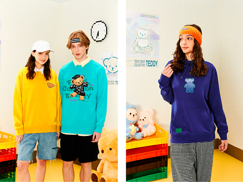 潮牌泰迪熊服装设计