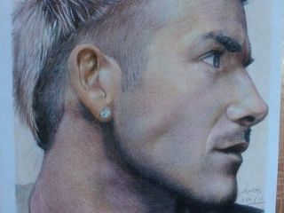 彩铅—贝克汉姆