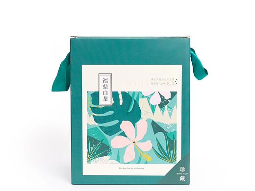 福鼎白茶茶叶包装盒礼盒小清新包装