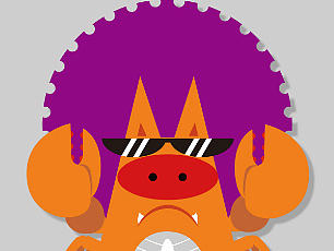 红鼻猪的形象延展