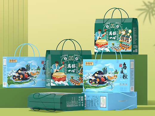 粤猫 X 端午 | 端午粽子礼盒案例赏析