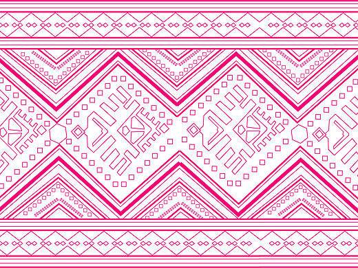 海南黎族丝巾设计