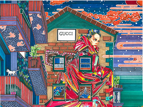 原创｜插画：《走· 城 Show》