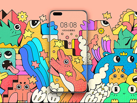 可爱前热爱〔华为主题大赛壁纸〕