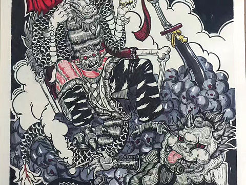 睚眦*狻猊 蒲牢*囚牛