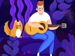 习作 • 夜吉他