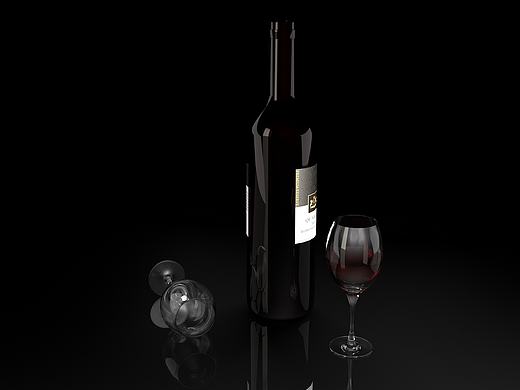 紅酒瓶渲染（個(gè)人主頁(yè)-ZMjA1Mjk1MzI=） - 場(chǎng)景 - 站酷設(shè)計(jì)師ZiWuYuer原創(chuàng)素材 - 站酷ZCOOL